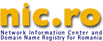 nic.ro - Network
Information Center and Domain Name Registry for Romania